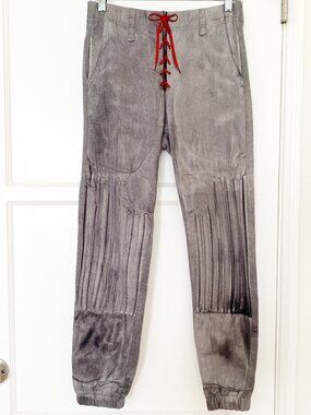 Rare Rag & Bone Pajama Jean in Quarterback Jersey Sweatpants Miramar Printed XS